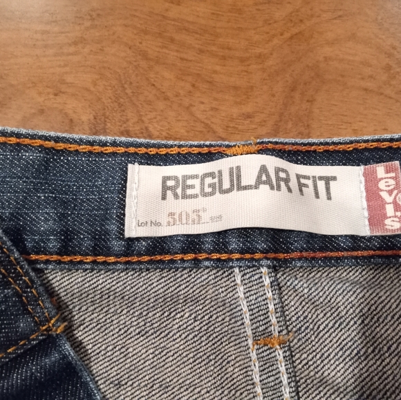 Regular fit Levi's 505   W36. L32. Blue jeans - Picture 7 of 8